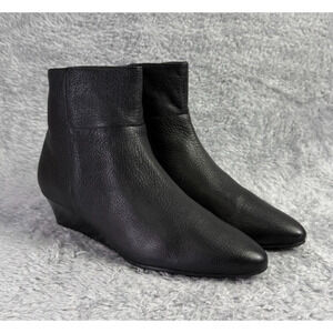 Cole Haan Black Heeled Boots